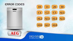 خطاهای ماشین ظرفشویی AEG