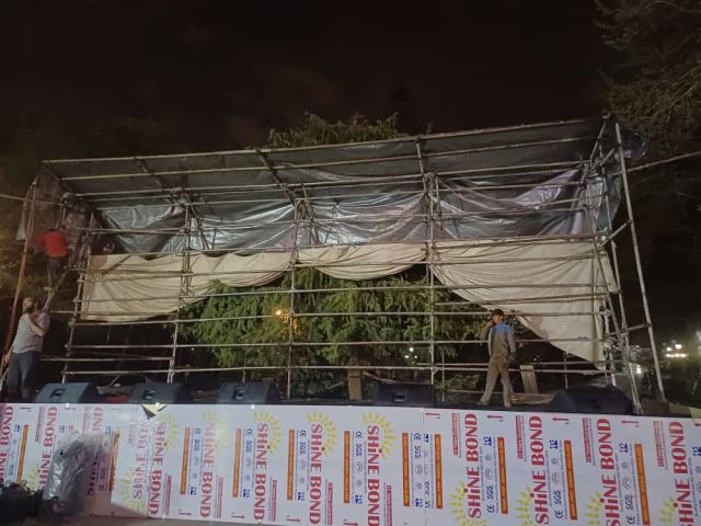 اجرا و نصب داربست فلزى در کرج