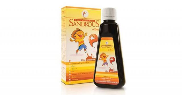 شربت سندروس پلاس زینک