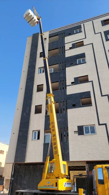 حمل با چرثقیل در اصفهان