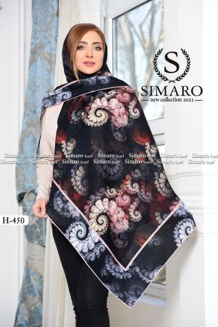 روسری حریر نخ مارک سیمارو