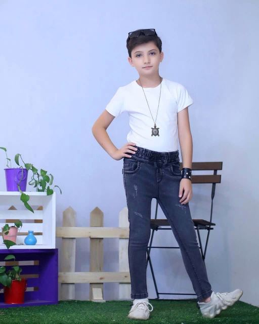 شلوار لی پسرانه