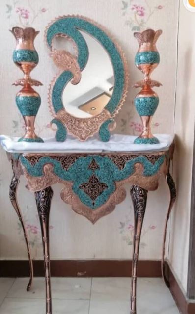 آینه و شمعدان
