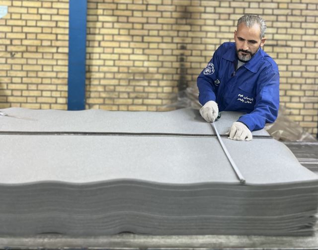 برش انواع اسفنج