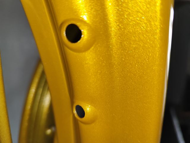 رنگ رینگ خودرو و موتور سیکلت کارگاه لیان رشت