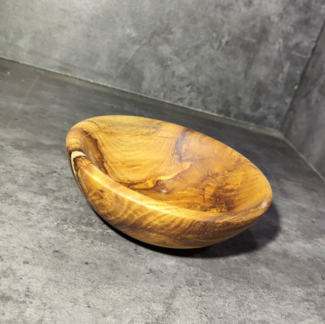 کاسه چوبی چوب بلوط