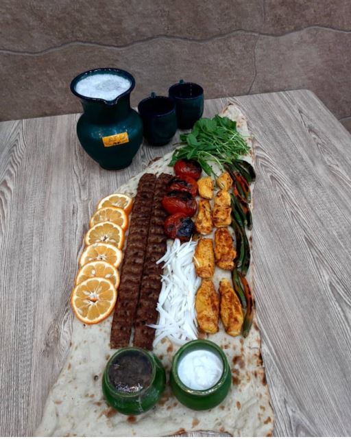 منوی غذا