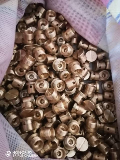 پیچ شاور اسپرسو برنجی و آهنی و المنیوم