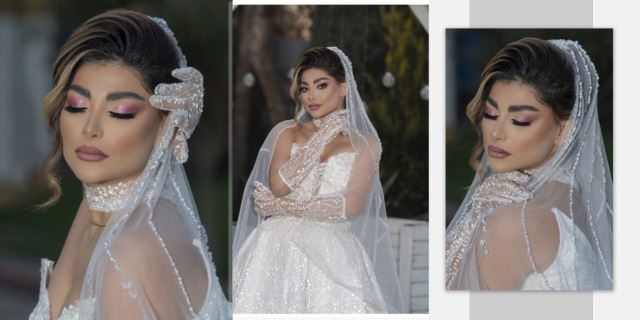 میکاپ و شینیون عروس