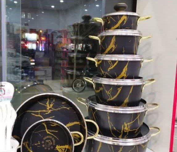 سرویس قابلمه طرح سنگ 