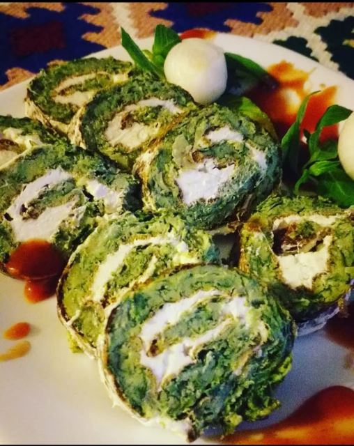 رولت سبزی