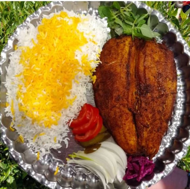 چلو ماهی قزل الا