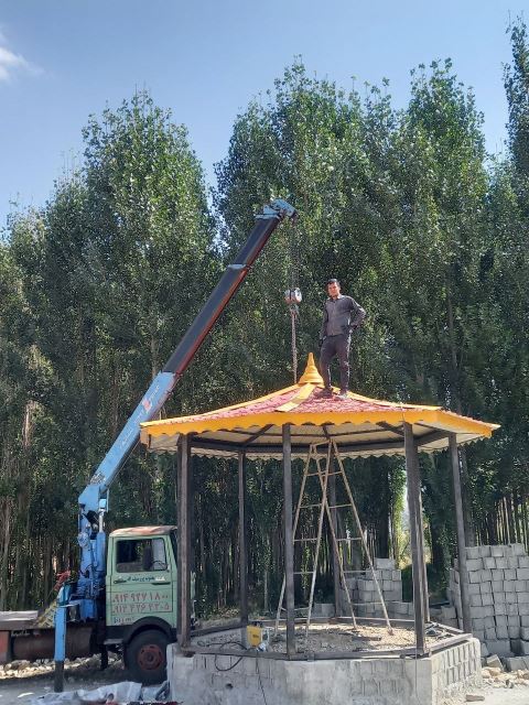 اجرای آلاچیق های مدرن