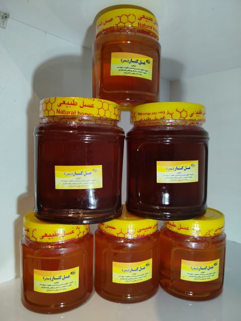 عسل کنار نیم کیلویی
