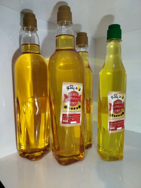 روغن آفتاب گردان نیم لیتری
