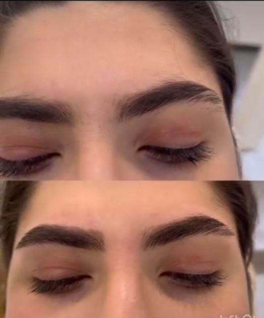 اصلاح و قرینه سازی ابرو