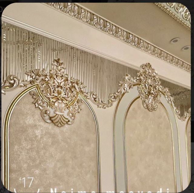 پتینه روی دیوار و لوازم کاربردی