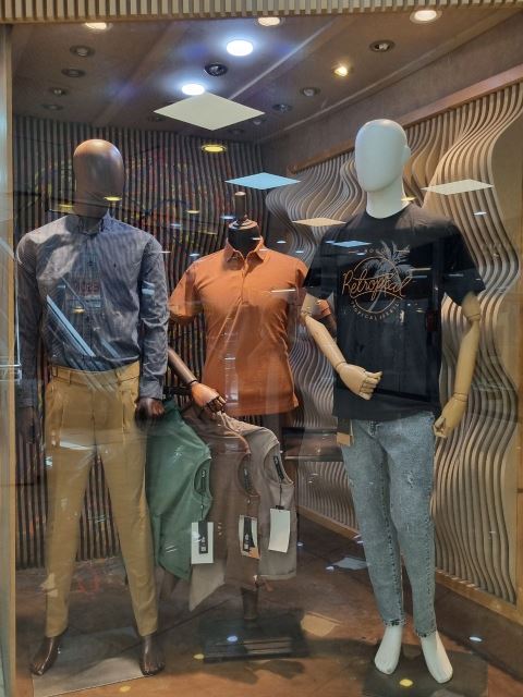 فروشگاه پوشاک مردانه بارکد