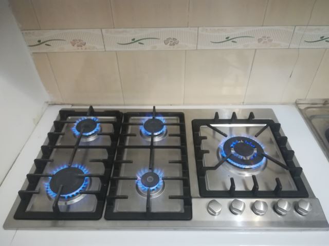 تبدیل اجاق شیشه ای به استیل