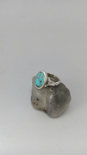 انگشتر مدل صفوی طرح اشکی