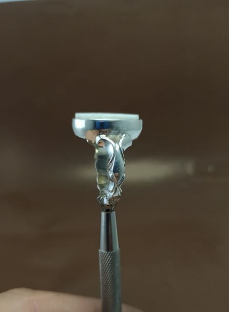 انگشتر مدل صفوی طرح لوزی هلال