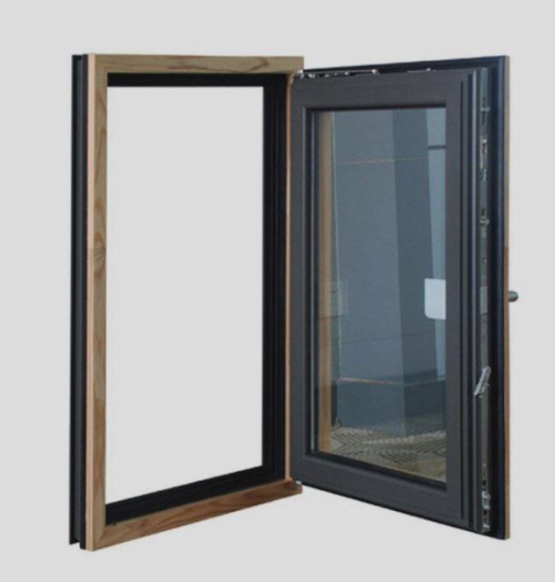 پنجره تک جداره آلومینیومی 