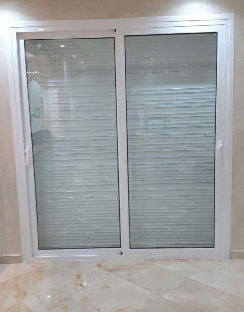 درب آلومینیومی لولایی 