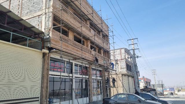 نصب داربست فلزى در تبریز