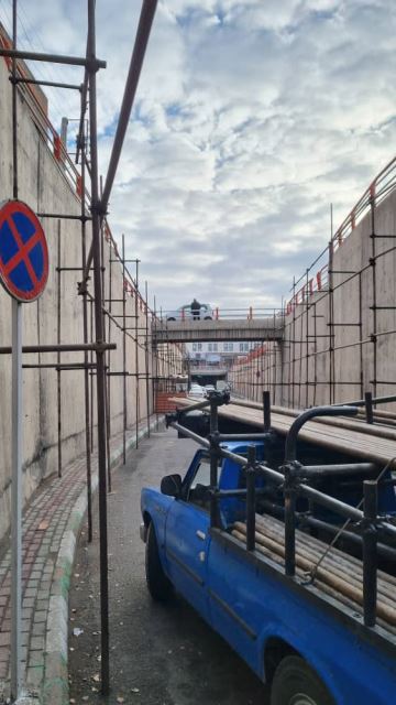 نصب داربست فلزى در تبریز