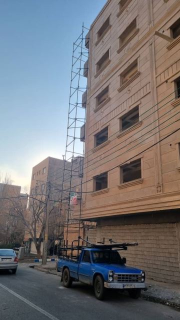 نصب داربست فلزى در تبریز