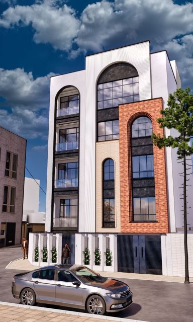 طراحی نمای مدرن 