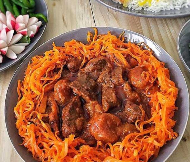 خورشت هویج 