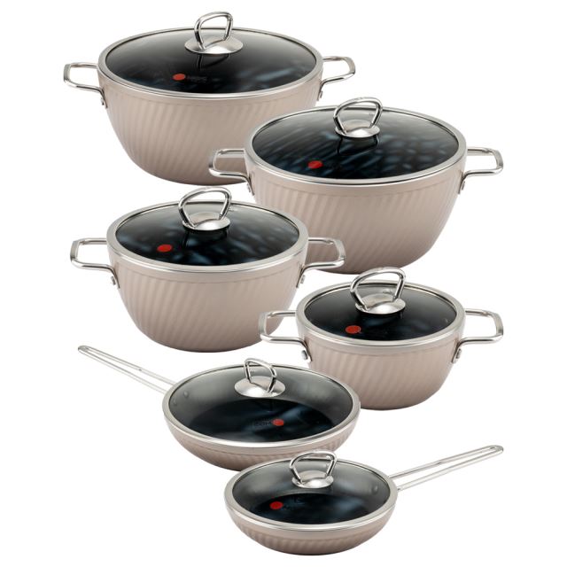 سرویس 12 پارچه برن ام جی اس آلمان یراق استیل رن تیتانیوم