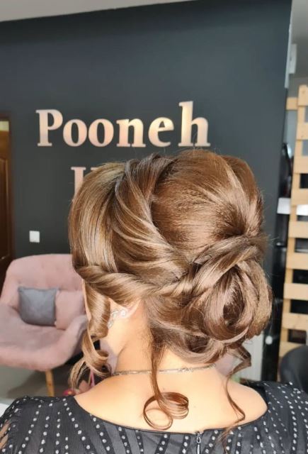 هر شنیون یک استایل خاص ، برای دیدن نمونه های بیشتر روی عکس کلیک کن