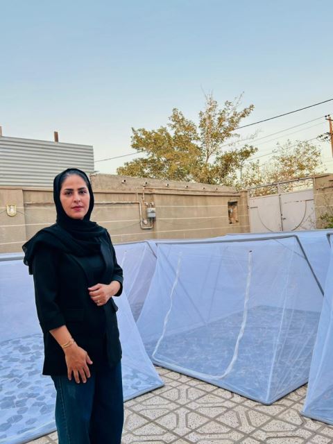 پشه بند تاشو