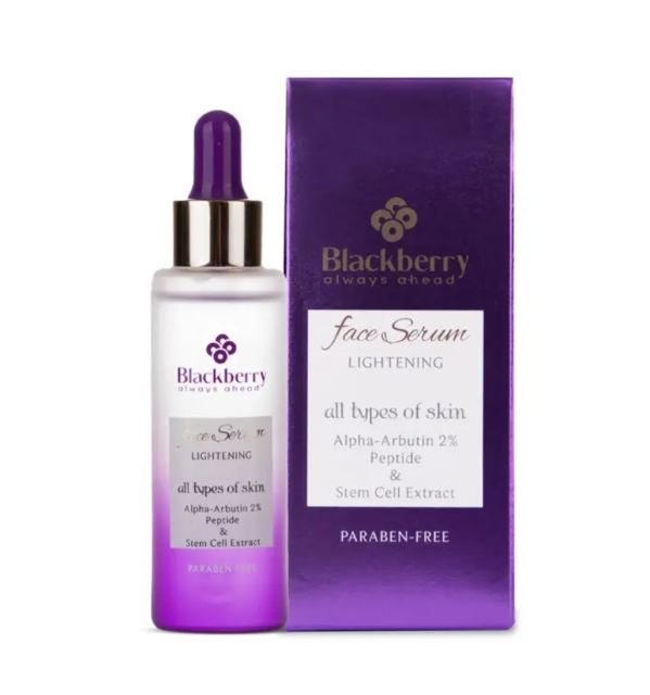 سرم صورت روشن کننده حاوی 2% آلفا آربوتین بلک بری