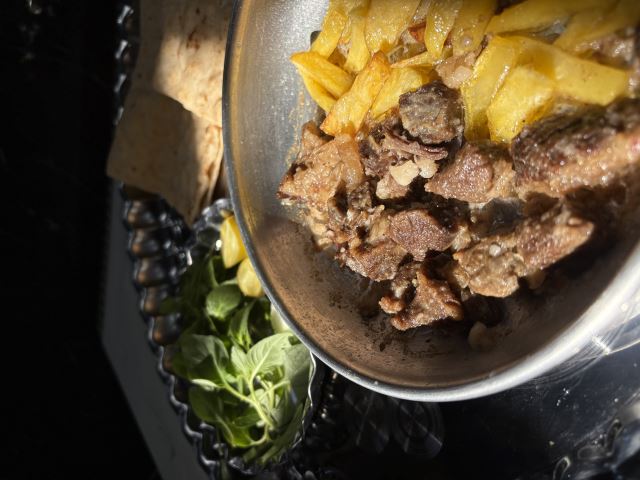 قورمه با سیب زمینی