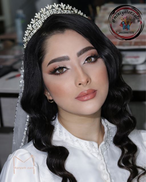 خدمات عروس 😍 برای دیدن نمونه کارهای بیشتر روی عکس کیلیک کنین☝🏻