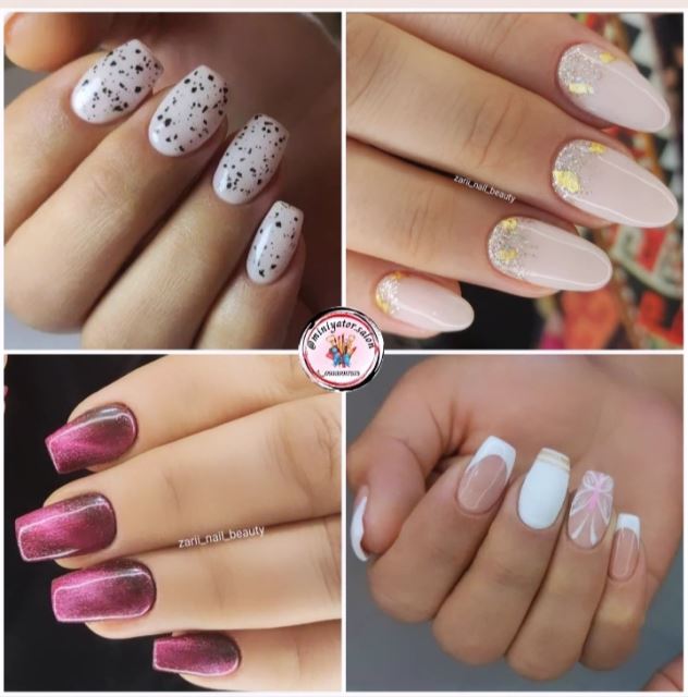 خدمات ناخن 😍 برای دیدن نمونه کارهای بیشتر روی عکس کیلیک کنین☝🏻