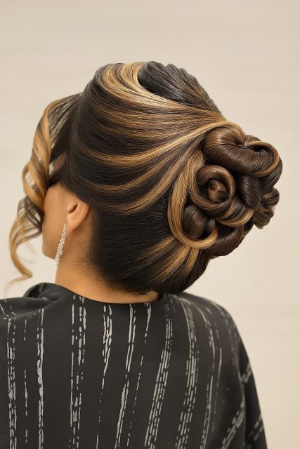 خدمات شینیون 😍 برای دیدن نمونه کارهای بیشتر روی عکس کیلیک کنین☝🏻