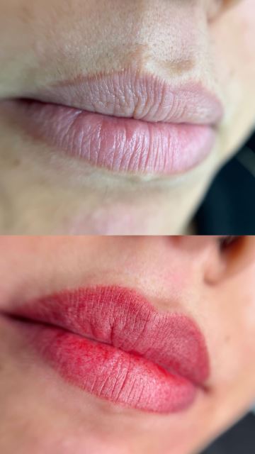 خدمات شیدینگ لب💋