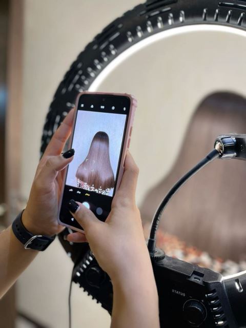 خدمات کراتین😍برای دیدن نمونه کارهای بیشتر روی عکس کیلیک کنین☝🏻