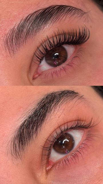 خدمات اکستنشن اسپایکی و لیفت ابرو😍 برای دیدن نمونه کارهای بیشتر روی عکس کیلیک کینین☝🏻