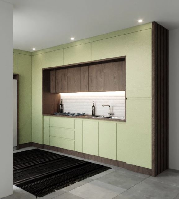 کابینت آشپزخانه ورق بزنید