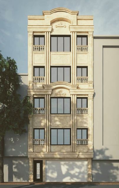 طراحی نمای رومی