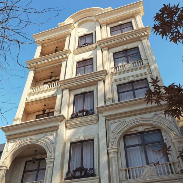 طراحی نما رومی.خ قیام