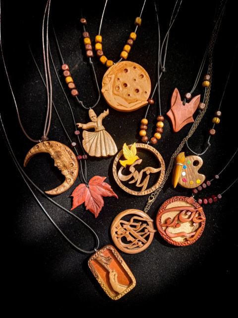 زیورآلات دست ساز بلوط