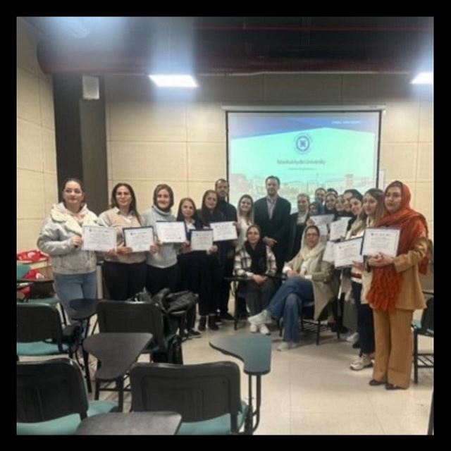 برگزاری ورکشاپ در دانشگاه آیدین استامبول توسط خانم دکتر زهرا میرزایی