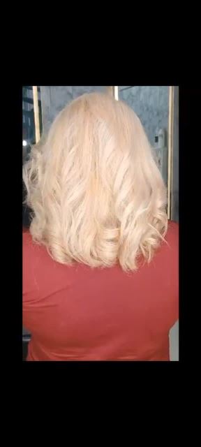 رنگ پایه بالا با خاویارتراپی و تکنیک ولور بیس