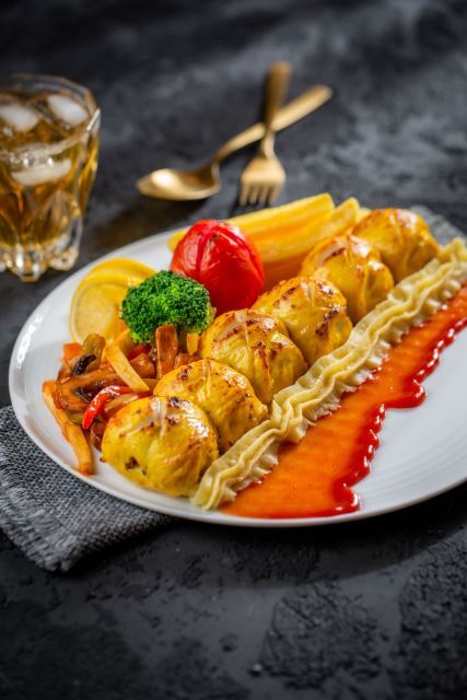 جوجه کباب فیله زعفرانی